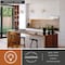 Vaxcel Estelle 6-Light 19 in W Polished Nickel Mid-Century Modern Sputnik Pendant Ceiling Fixture P0237R - alternate 2