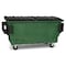 Toter Front Load Container, 1 Cubic Yard 750 lbs. Cap., Waste Green FR010-00925 - alternate 2