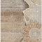 Homeroots 9' X 12' Brown Beige And Taupe Floral Washable Indoor Outdoor Area Rug 582240 - alternate 3