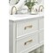 Amerock Appoint 5-1/16 in & 6-5/16 in 128 mm & 160 mm Center-to-Center Golden Champagne Cabinet Cup Pull BP36763BBZ - alternate 2