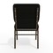 Flash Furniture Dot Fabric Church Chair, Black XU-CH-60096-BK-BAS-GG - alternate 2