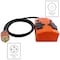 Ac Works NEMA 5-20, NEMA L21-30, 1.5 ft, Orange L2130PDU-018 - alternate 2