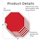 Signmission Blank Sign Red Background, 4 inch X 4 inch, Vinyl Decal, 5PK OC-D-5PACK-4-28 - alternate 4