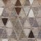 Homeroots 3' X 5' Brown Beige And Khaki Geometric Washable Indoor Outdoor Area Rug 583016 - alternate 3