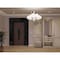 Vdomdoors Front Exterior Prehung Steel Door Ronex1277 Brown 2 Sidelight and Transom Window Sidelite Entry RONEX1277EXD-BRW-W14+36+14xH80+16-RH-I - alternate 2