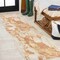 Jonathan Y Marmo Abstract Marbled Modern Orange/Cream 2 ft. x 8 ft. Runner Rug CTP201A-28 - alternate 1