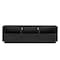 Homeroots 63in Black Wood Accent Cabinet 691673 - alternate 2