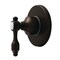 Kingston Brass Single-Handle Six-Way Diverter Valve with Round Trim Kit, Oil Rubbed Bronze KS4035TAL - alternate 1
