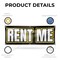 Signmission Rent Me, 24 Inch x 72 Inch, Vinyl Banner B-72-30833 - alternate 3