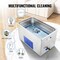 Vevor Ultrasonic Vinyl Cleaner 6L 7-12 In 8 Records 180W Ultrasonic Records Cleaner with Drying Rack TH-30A-1090 - alternate 2