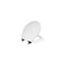 Mayfair By Bemis Toilet Seat Benton Slow Close Round White Enameled Wood Gloss 26MBSL 000 - alternate 2