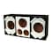Deejay Led Two 6-in Woofers plus Two Tweeters and One Horn WHITE Empty Chuchera Speaker Enclosure D6T2H1WHITE - alternate 1