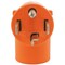 Ac Works Plug Adapter, L14-20R, 14-30P, 0 ft., Orange AD1430L1420 - alternate 3