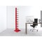 Homeroots 65" Red Twelve Tier Narrow Tower Bookcase 490412 - alternate 2