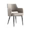 Manhattan Comfort Tremont Dining Arm Chair in Taupe - Set of 2 2-DC104AR-TP - alternate 5
