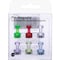Mastervision Planning Board Magnetic Push Pins, Multi, 6PK BVCIM356601 - alternate 1
