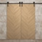 Sartodoors Modern Double Barn Door 48 x 80 inches, Ego 5005 Natural Oak, 13FT Rail Track Set, Solid Panel In EGO5005DB-SNA-48 - alternate 2