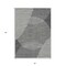 Homeroots 5' X 8' Charcoal And Ivory Geometric Washable Indoor Outdoor Area Rug 597620 - alternate 3