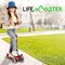 Lifemaster Kids 3-Wheel Scooter w/ Foldable Seat, LED Wheels, Adjustable Handlebar, Indoor/Outdoor Red LIFMS33 - alternate 3