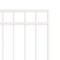 Nuvo Iron 45-in W x 68-in H Glossy Wht Coral Gate48-in W Opening Self Close Hardware W/Dbl Side Handle ICG04568GW - alternate 2