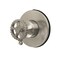 Kingston Brass Single-Handle Six-Way Diverter Valve with Round Trim Kit, Brushed Nickel KS4038CG - alternate 1