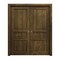 Sartodoors Sliding French Double Pocket Doors 84 x 96 inches, Ego 5012 Marble Oak, Kit Rail Hardware, Solid EGO5012DP-DMR-8496 - alternate 1