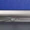 M&T Displays Enclosed Lockable Red Felt Bulletin Showboard, 6x8.5x11 Inch Silver Aluminum 19.49x38.78 USBN1206A4X2000 - alternate 2