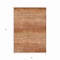 Homeroots 8' X 10' Copper Striped Washable Indoor Outdoor Area Rug 608464 - alternate 2