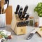 Henckels Forged Premio Knife Set with Block, , 14 Piece, Black, Stainless Steel 1014015 - alternate 3