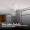 Broan-Nutone Roomside 70 CFM 2 Sones Bathroom Exhaust Fan with Bluetooth Speaker and Light BEL7A - alternate 2