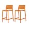 Lagoon Sensilla Resin Stackable Counter Stool, 2PK 7211YB-CSLGS - alternate 1