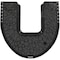 Boardwalk Commode Mat 2.0, Absorbant, Rubber, 22 x 22, Black, PK6 PSCM-P-000I006M-00-21430 - alternate 1