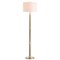 Jonathan Y Gregory 60.5" Metal/Marble LED Floor Lamp, Brass Gold/White JYL1088A - alternate 1