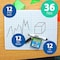 Flipside 9 x 12 Dry Erase XY Axis/Dry Erase, Two-Sided, with markers and erasers - Class Pack 12 19000 - alternate 2