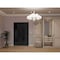 Vdomdoors Front Exterior Prehung Steel Door Ronex1477 Black Enamel Sidelight Exterior Window Sidelite RONEX1477EXD-BLK-W36+16xH80-LH-I - alternate 3