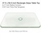 Fab Glass And Mirror 38 X 60in Rectangle Aquatex Patio Glass Table Top w/ 4in Radius Corner 3/16in Thick Flat T 38x60RECT6THFLTE-RC - alternate 1