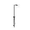 Axor Starck Showerpipe 240 1-Jet, 1.75 GPM in Matte Black 12673671 - alternate 1