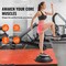 Vevor 26" Half Exercise Ball Trainer Yoga Balance Stability Ball Resistance Band AJ-20-4 - alternate 3