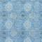 Homeroots 5' X 8' Denim Blue Sky Blue And Ivory Floral Medallion Washable Indoor Outdoor Area Rug 614582 - alternate 2