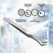 A2Z Scilab Angled Lab Tweezers, Shouldered, Pointed, 4.5 Inch Forceps, Stainless Steel A2Z-ZR-JF-6 - alternate 3
