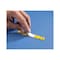 Brady Laminate Printable Tags Polypropylene 0.5 in H x 2.6 in W Yellow 100/PK, 100PK HSLT-2600-0.500-YL - alternate 2