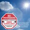 Signmission No Trespassing This Property Is Pro, 4 inch X 4 inch, Vinyl Decal, 2PK OC-D-2PACK-4-101 - alternate 2