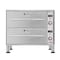 Koolmore Two-Drawer Commercial Free Standing Warming Drawers in Stainless-Steel KM-WD-M2 KM-WD-M2 - alternate 1