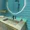 Apollo Tile Sky Blue 3 in x 12 in Glass Glossy Wall Subway 5 sqft/case, 20PK APLA88041 3X12A - alternate 2