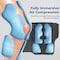 Serenelife Air Compression Knee Massager for Pain Relief and Therapy, Knee Elbow Shoulder Brace Wrap with 4 SLKNMSG14 - alternate 2