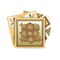 Homeroots 6" X 6" Vintage Beige And White Peel And Stick Removable Tiles 390905 - alternate 1