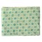 Homeroots 50" X 70" Green and Ivory Kantha Cotton Geometric Throw Blanket with Embroidery 328231 - alternate 3