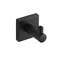 Paradise Bathworks Avalon, Robe Hook, Matte Black 68220 - alternate 1