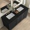 James Martin Vanities Myrrin 60" Double Vanity, Carbon Oak, w/ 3 CM Phantome Eclos Top 485-V60D-CBO-3PHT - alternate 4