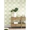 York Wallcoverings Sawgrass Trellis Green Wallpaper TC2631 - alternate 2
